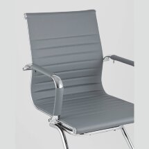 Кресло для посетителей TopChairs Visit черное