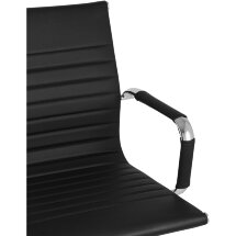 Кресло для посетителей TopChairs Visit черное