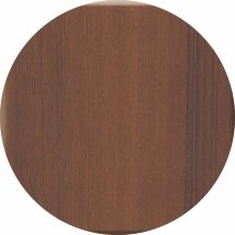 Круглая столешница Werzalit (80 см) 241 темного дерева цвет