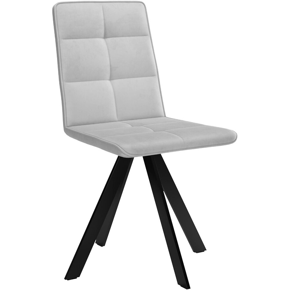 Стул DikLine 230 поворотный B22 GREY, ножки черные Стул DikLine 230 поворотный B22 GREY, ножки черные