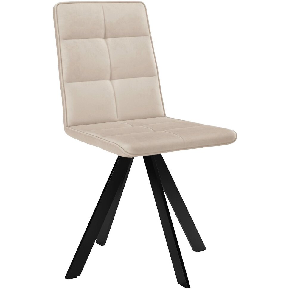 Стул DikLine 230 поворотный B03 BEIGE, ножки черные Стул DikLine 230 поворотный B03 BEIGE, ножки черные