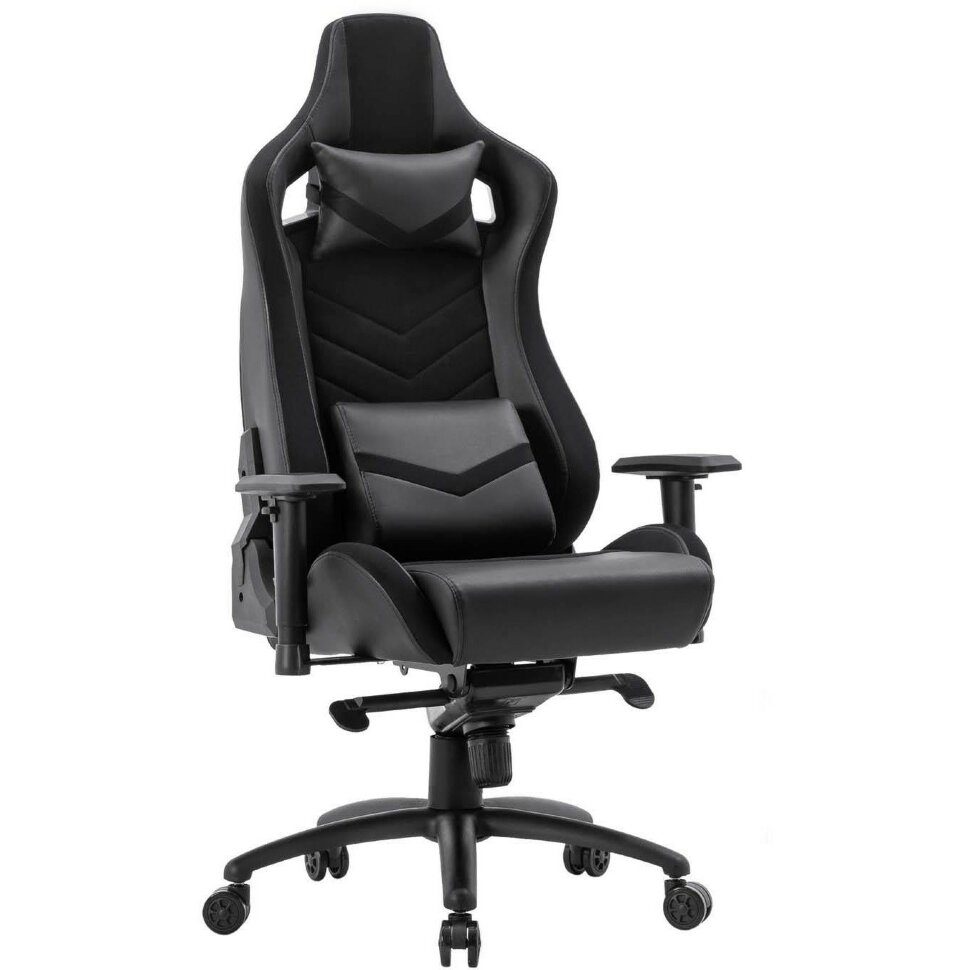 Игровое кресло Stool Group компьютерное TopChairs Racer Premium черное геймерское 