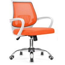 Компьютерное кресло Ergoplus orange  / white