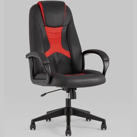 Кресло игровое TopChairs ST-CYBER 8 черный/красный 