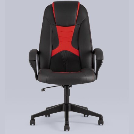 Кресло игровое TopChairs ST-CYBER 8 черный/красный 