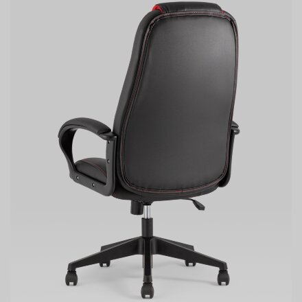 Кресло игровое TopChairs ST-CYBER 8 черный/красный 