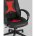 Кресло игровое TopChairs ST-CYBER 8 черный/красный 