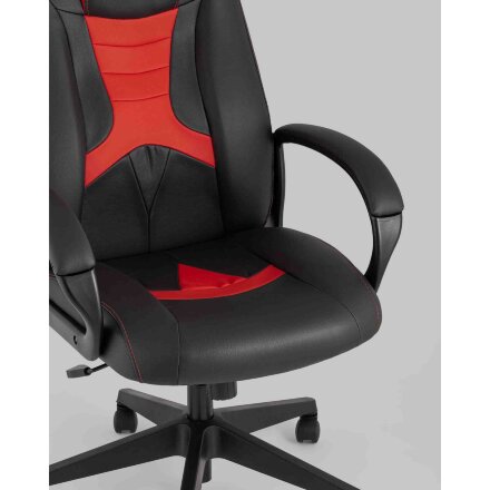 Кресло игровое TopChairs ST-CYBER 8 черный/красный 