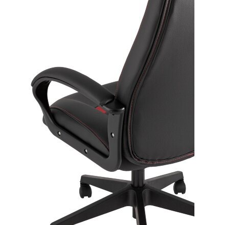 Кресло игровое TopChairs ST-CYBER 8 черный/красный 