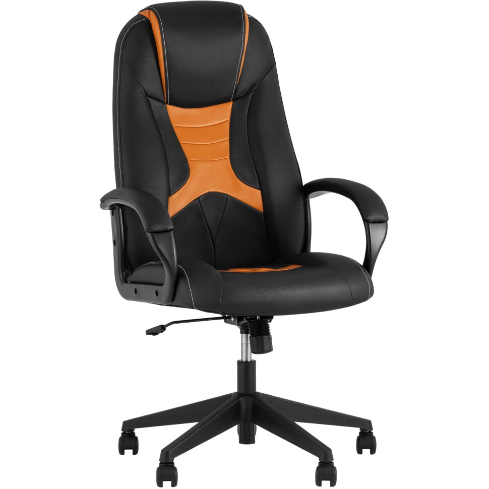 Кресло игровое TopChairs ST-CYBER 8 черный/оранжевый Кресло игровое TopChairs ST-CYBER 8 черный/оранжевый
