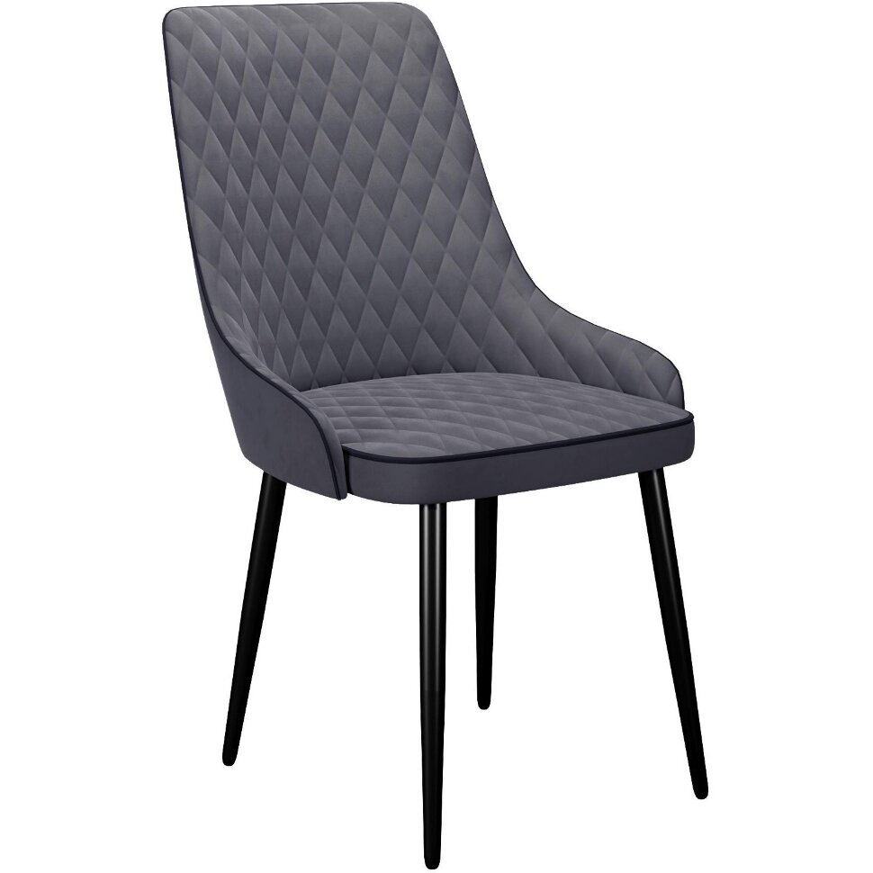 Стул DikLine 305 B28 ANTRACITE, ножки черные 