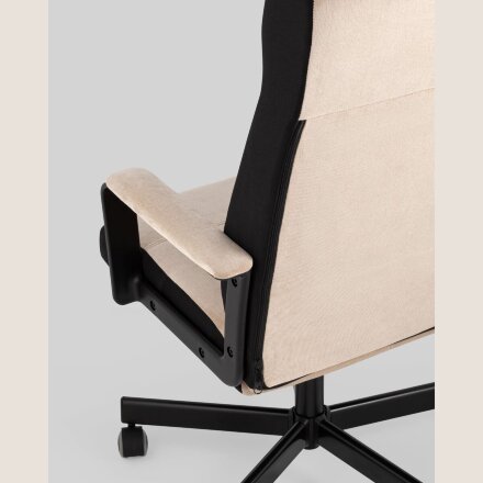 Кресло руководителя TopChairs ST-DOMINGO песочный 