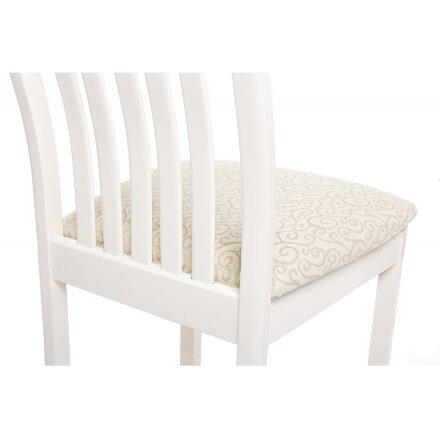 Стул деревянный Carri butter white 