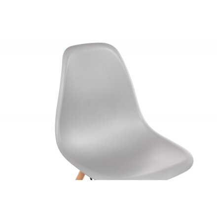 Стул деревянный Eames PC-015 серый 